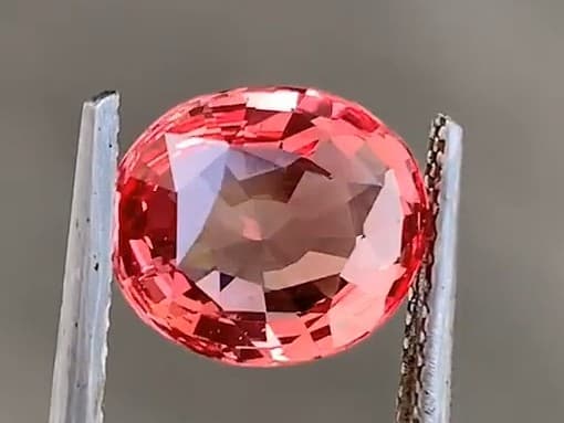 Padparadscha Sapphire 3 carat for sale in Beruwala, Sri Lanka